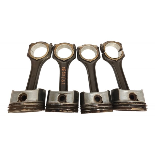 Kit 4 Biela Pistão C180 C200 Kompressor 1.8 2005 2006 A 2008
