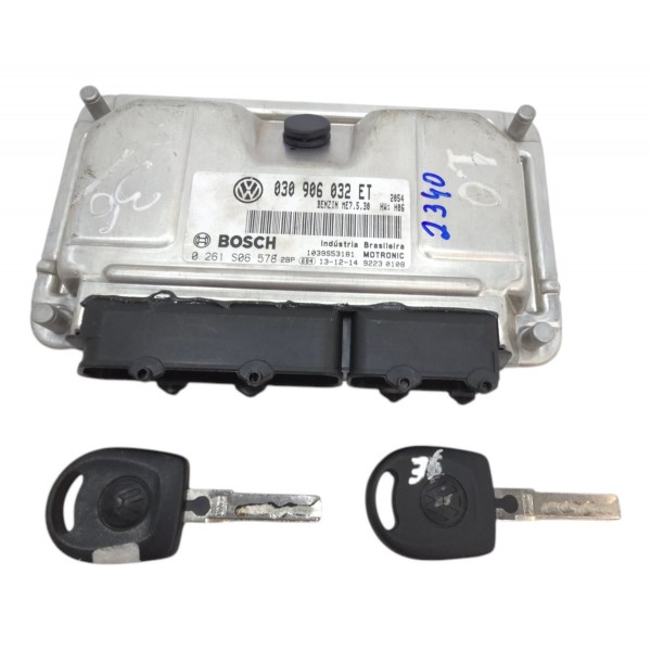 Módulo Injeção Chave Vw Gol Voyage Flex 1.0 8v 2011 A 2014