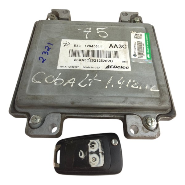 Modulo Central Injeção Chave Chevrolet Cobalt 1.4 2012 2015
