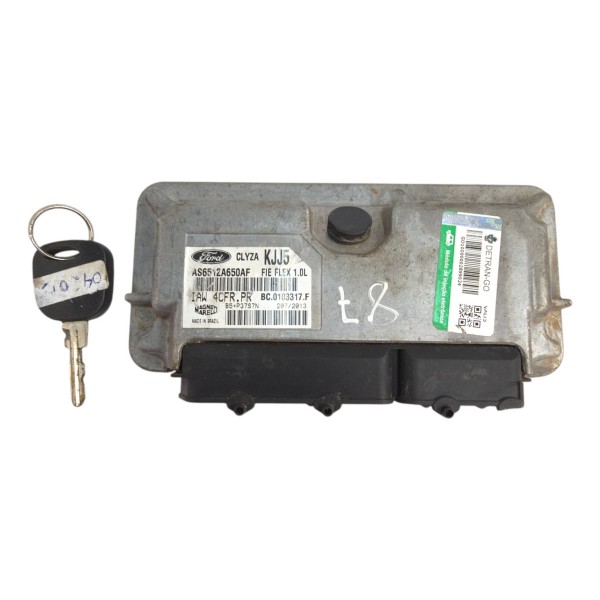 Modulo Injeção Chave Ford Fiesta 1.0 2010 2011 2012 A 2014