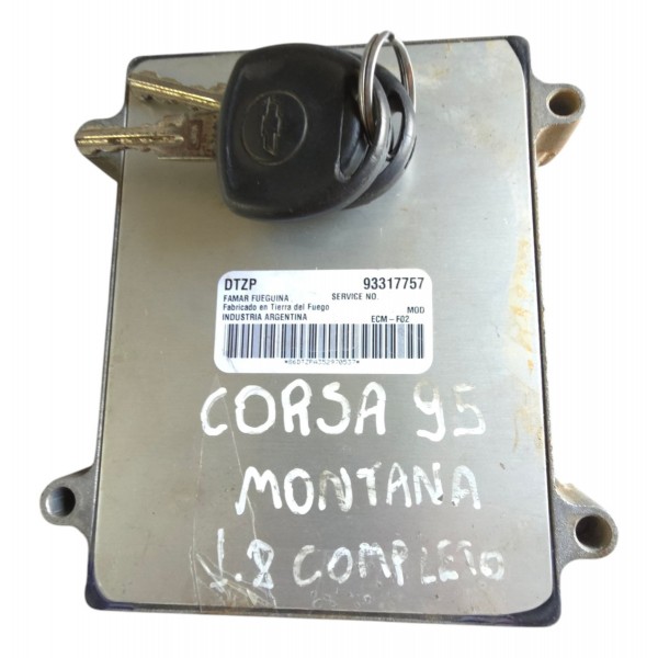 Modulo Injeção Chave Gm Corsa Meriva Montana 2006 A 2009