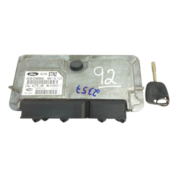 Modulo Injeção E Chave Ford Ka 1.0 8v Flex Zetec 2012 2013