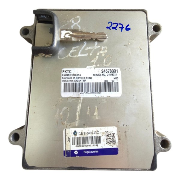 Modulo Injeção Gm Chave Celta 1.0 Vhce Flex 2007 2008 A 2011