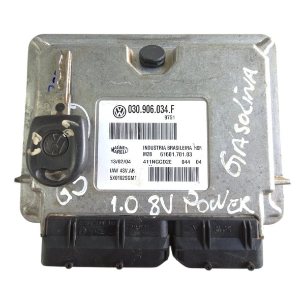 Modulo Injeção Chave Vw Gol Parati 1.0 16v 2000 2001 A 2005