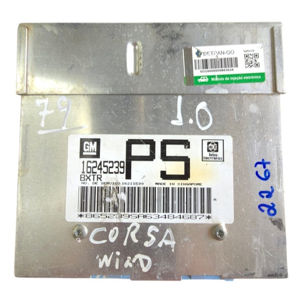 Modulo Injeção Corsa 1.0 8v Gasolina Mpfi Ps Bxtr 1997 2002