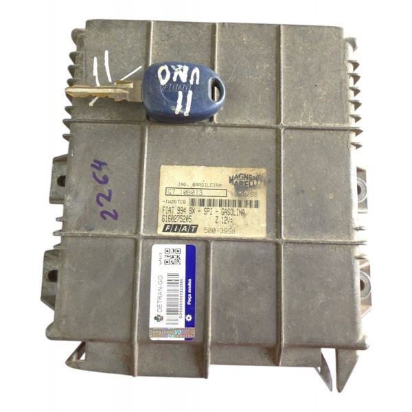 Modulo Injeção Chave Fiat Uno 1.0 1993 1994 1996 1997 A 1999