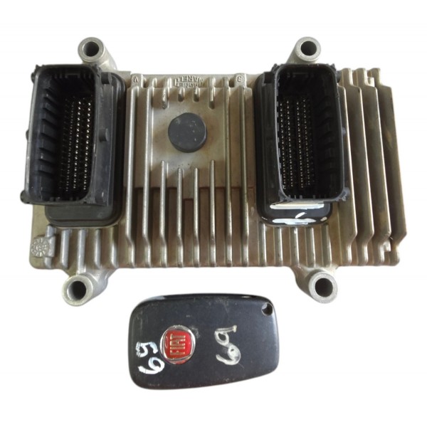 Modulo Central  Injeção Chave Fiat Punto 1.6 16v Etorq 2012