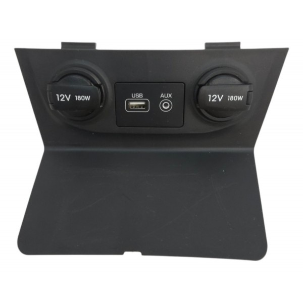Acabamento Console Central Tomada 12v Usb Creta 2017 2018