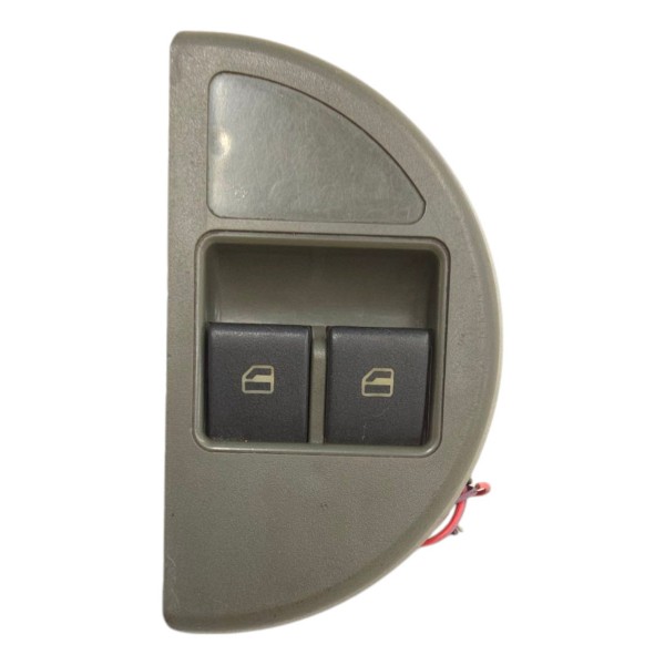 Botão Duplo Moldura Vidro Elétrico Vw Gol Fox Polo 2003 2018