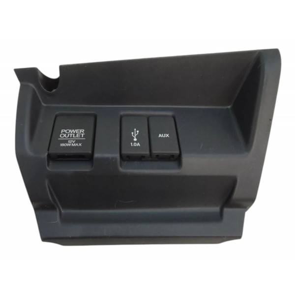 Moldura Painel Entrada Usb Tomada Honda Fit 2015 2016 A 2021