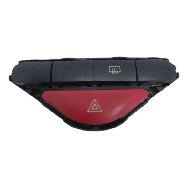 Botão Pisca Alerta Fiat Palio Siena Strada 2002 2003 2004 Preto