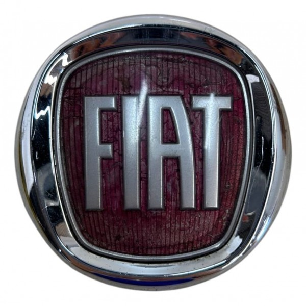 Emblema Traseiro Porta Mala Vermelho Fiat Palio 2008 A 2016