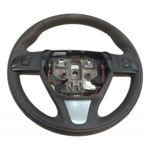 Volante Direção Renault Logan Sandero 2015 2016 A 2019 Preto