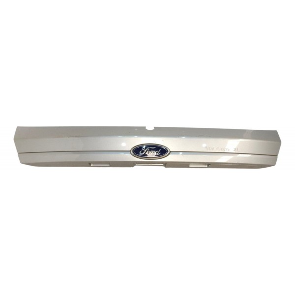 Moldura Friso Tampa Traseira New Fiesta 2013 Com Detalhe Cinza