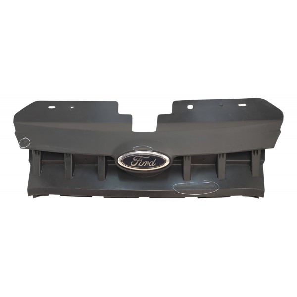 Grade Dianteira Radiador Fiesta Rocam 2010 2011 2012 A 2014 Preto Fosco
