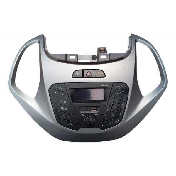 Radio Painel Ford Ka Com Moldura 2015 2016 2017 2018
