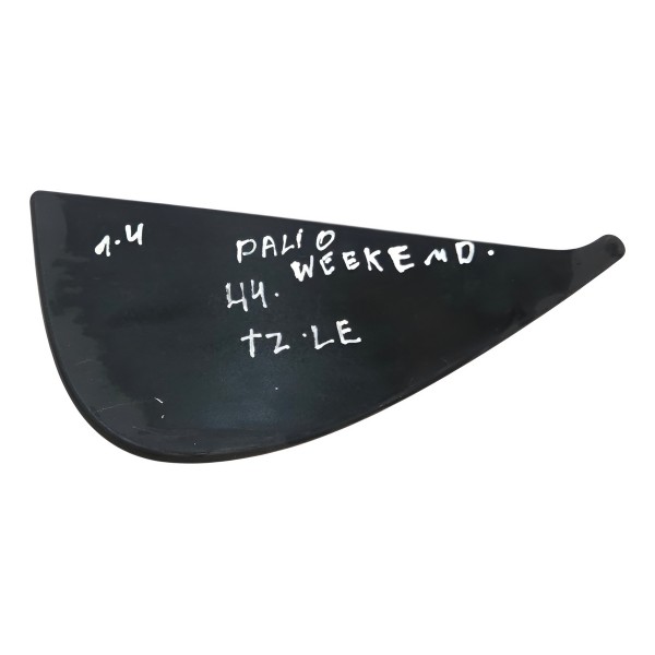Moldura Externa Retrovisor Esquerda Palio Weekend 2005 2012 Preto