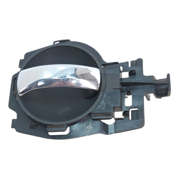 Maçaneta Interna Esquerda Citroen C3 Glx 2008 2009 A 2015 Cromado Dianteira/traseira