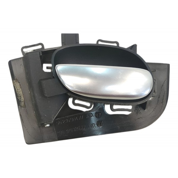 Maçaneta Interna Esquerda Peugeot 207 2008 2009 2010 A 2014 Cinza Dianteira/traseira