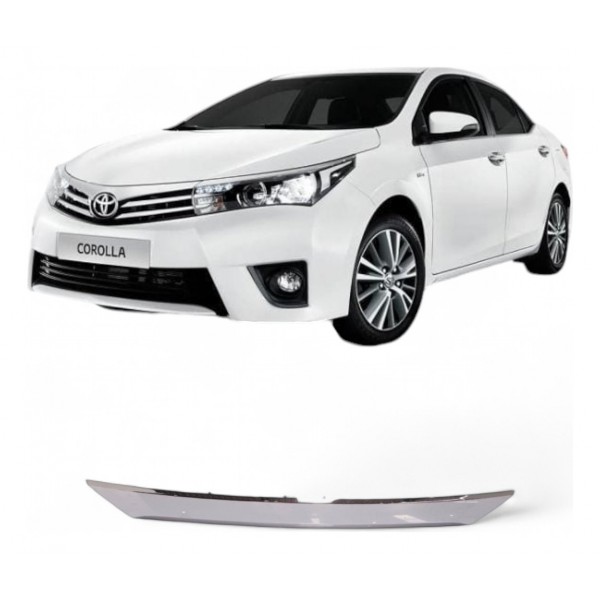 Friso Tampa Acabamento Traseiro Toyota Corolla 2015 A 2019