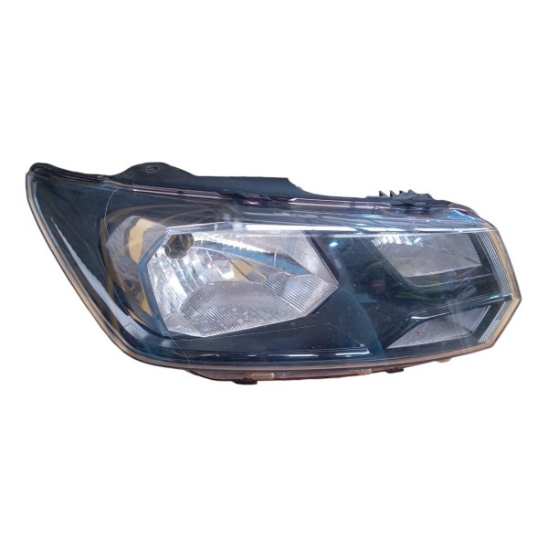 Farol Direito Gol G8 2016 2023 Máscara Negra Com Detalhe